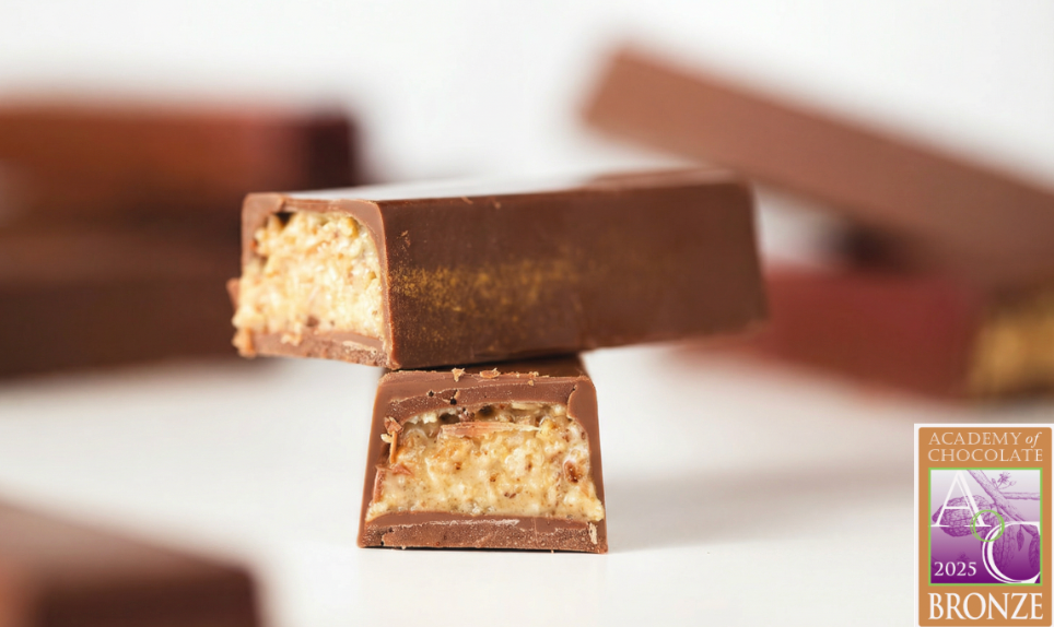 Walnut + Cinnamon Baklava Milk Chocolate Bar